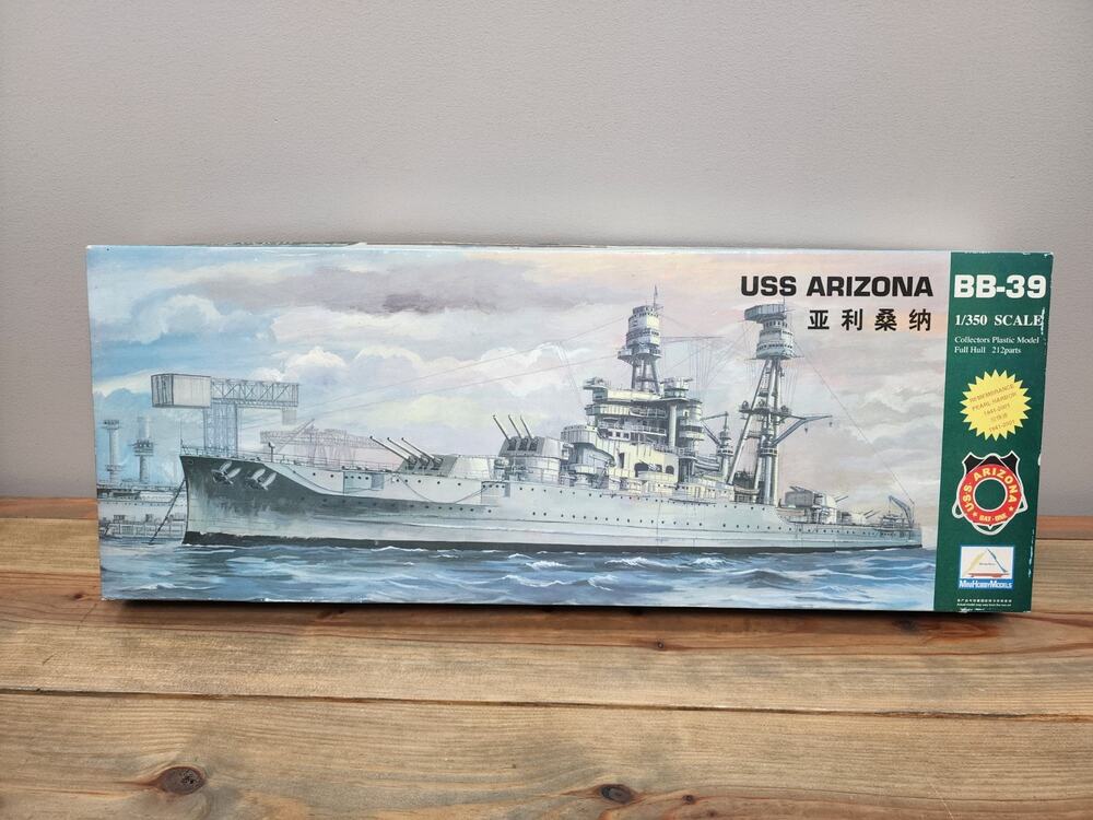 USS Arizona BB-39 #80607 1/350 Scale Complete